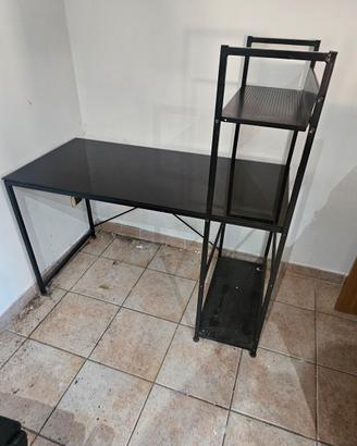 Scrivania in vetro