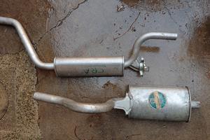 Scarico marmitta auto