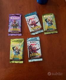 Lotto 5 Pacchetti Magic: The Gathering – 75 Carte