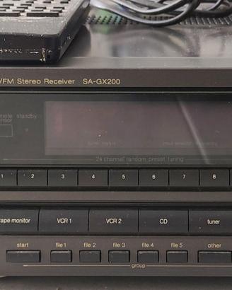 technics sa-gx200 sinto amplificatore am/fm receiv