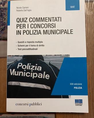 Libro per concorsi polizia municipale