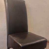 9 sedie sala da pranzo con seduta ergonomica mais