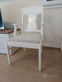 Sedia-poltrona con braccioli  Ikea Ingatorp
