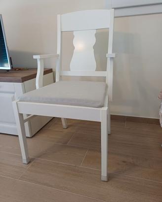 Sedia-poltrona con braccioli  Ikea Ingatorp