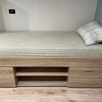 Struttura letto singolo. (Non è un mobile Ikea).