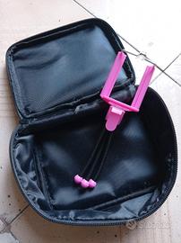 mini cavalletto per telefono con custodia