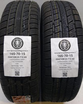 2 GOMME 165 70 15 OVATION A60897