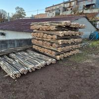 Pali di castagno a fascio da 25 pezzi