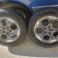 Gomme estive e cerchi jeep renagade 215/65 r16