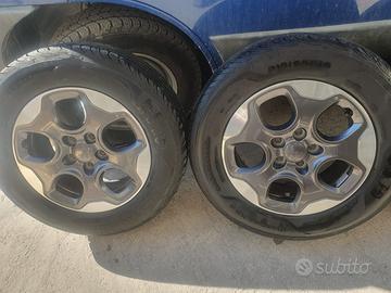 Gomme estive e cerchi jeep renagade 215/65 r16