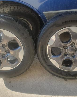 Gomme estive e cerchi jeep renagade 215/65 r16