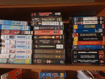 video cassette e dvd