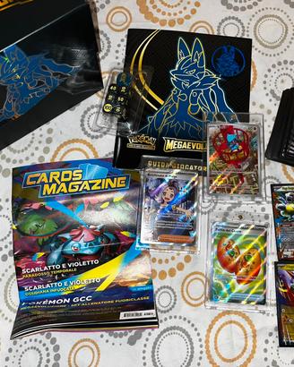 ETB Megaevoluzione Pokemon - piu carte varie