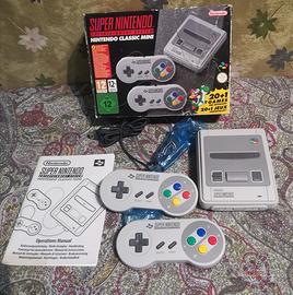 Super Nintendo SNES Classic Mini boxato