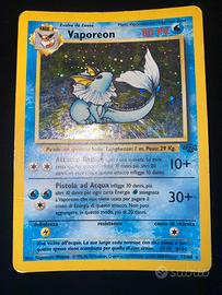 Vaporeon Holo (JU 12/64) Jungle - Good+ - ITA