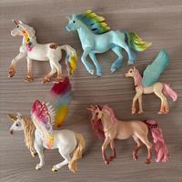 Set 5 unicorni originali Schleich