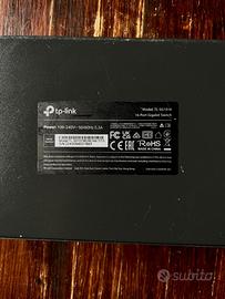 TP-Link TL-SG1016 Switch 16 Porte Gigabit Rack