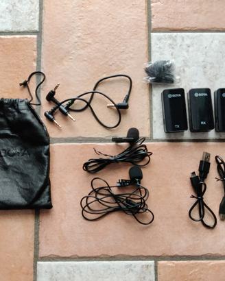 Microfoni wireless Boya