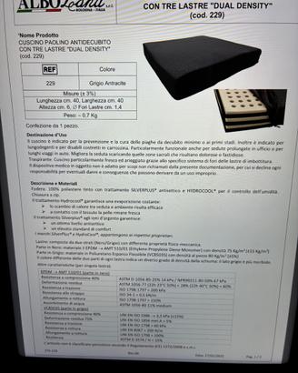 Cuscino antidecubito Albo land
