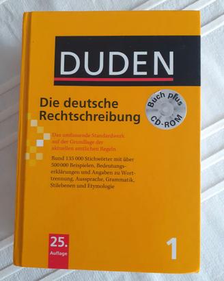 Dizionario lingua tedesca Duden