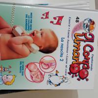 Libri esplorando il corpo umano