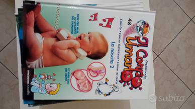 Libri esplorando il corpo umano