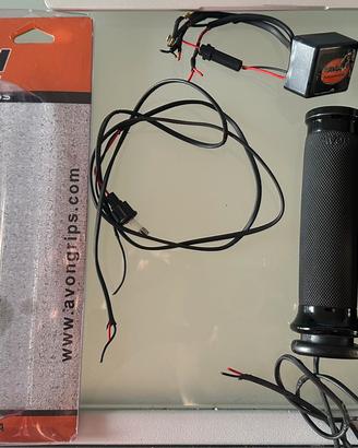 Manopole riscaldate avon per harley davidson
