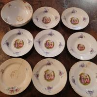 Piatti Liberty ceramica Richard  1920