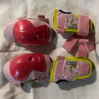 Set protezione pattinaggio bambina