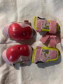 Set protezione pattinaggio bambina