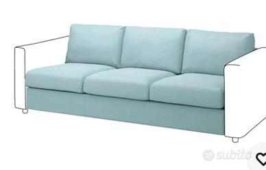 Fodera Ikea 3 posti+due braccioli 