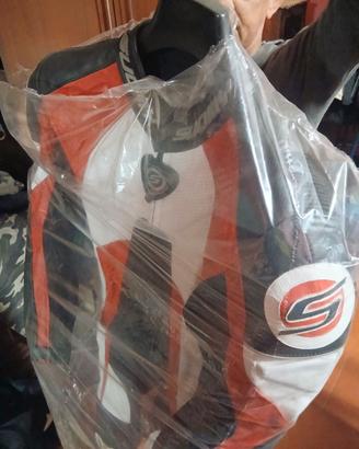 tuta pelle + penne harley davidson