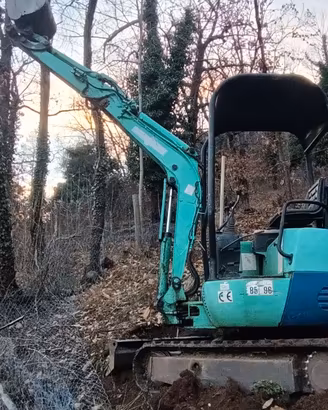 escavatore usato carro largo  cingoli nuovi