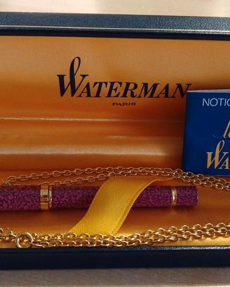 Penna A Sfera Waterman Paris Le Lady Catena Dorata