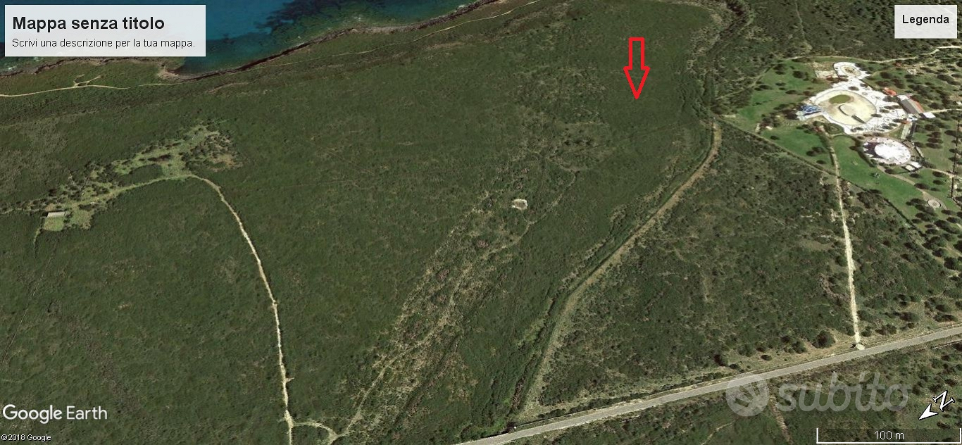 TERRENO AGRICOLO DI 10 HA DIVISO IN 2 CORPI - Vista 2