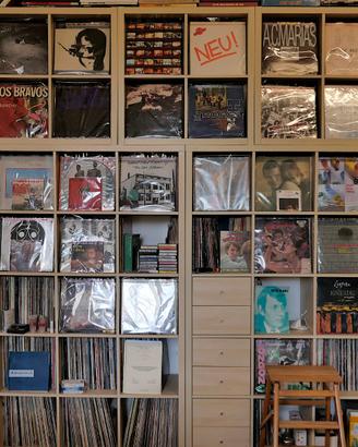 Collezione LP vinili CD nastri