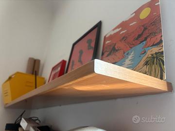 Set scrivania, mensole e comodito