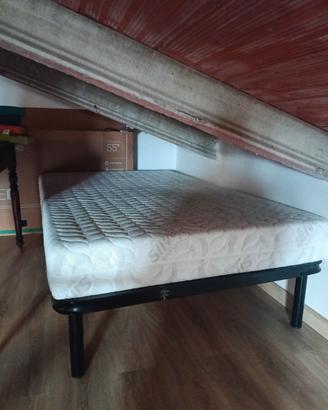 rete da una piazza e mezzo con materasso