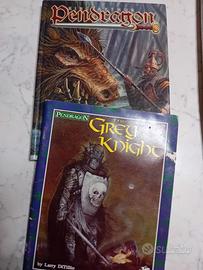 Pendragon Core Rulebook 5th Ed + The Grey knight