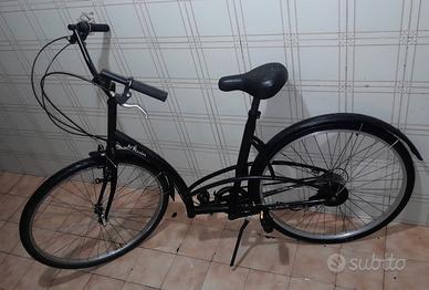 Bici Btwin ELOPS 3.
Cambio Shimano 1x6.