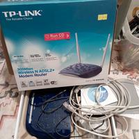 router wifi TP link +antenna wifi