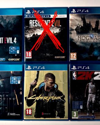 Giochi PS4 originali con custodia