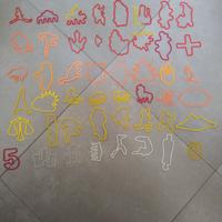 180 braccialetti elastici shokky bandz