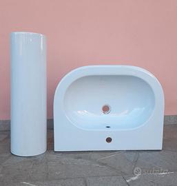 Lavandino con colonna Catalano