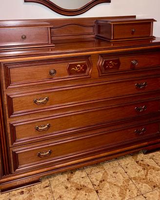 Cassettiera in legno di rovere