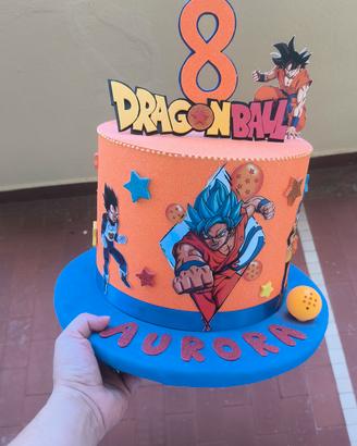 torta scenografica Dragon ball