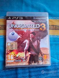 LOTTO 4 GIOCHI PS3,UNCHARTED3,DEAD 3,SNIPER,FIFA
