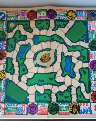 Tabellone del gioco Guardie e ladri Alma Giochi