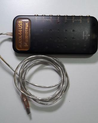 Scheda Audio USB Audiotrak Maya44 USB 4 In / 4 Out