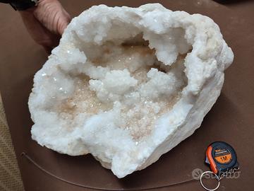 6 KG-30 CM-Grande Geode Quarzo-Minerale-Cristalli